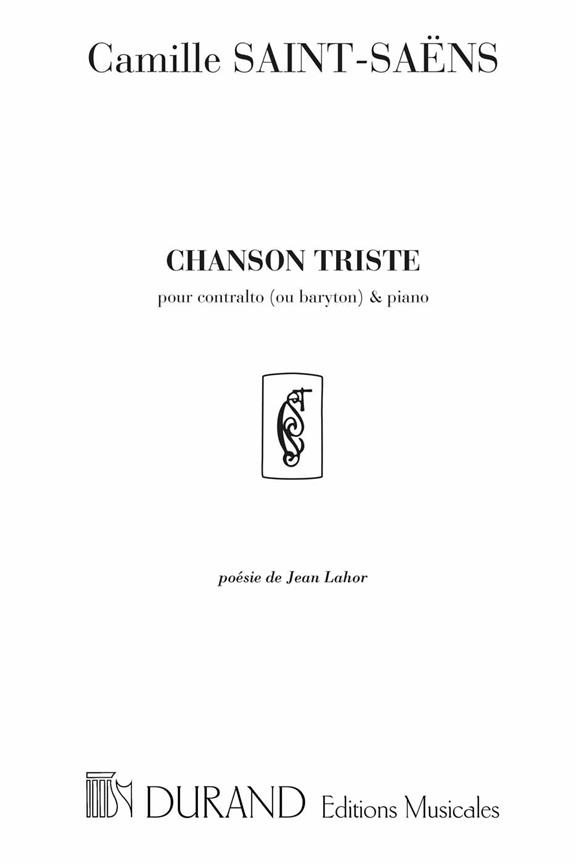 Chanson Triste